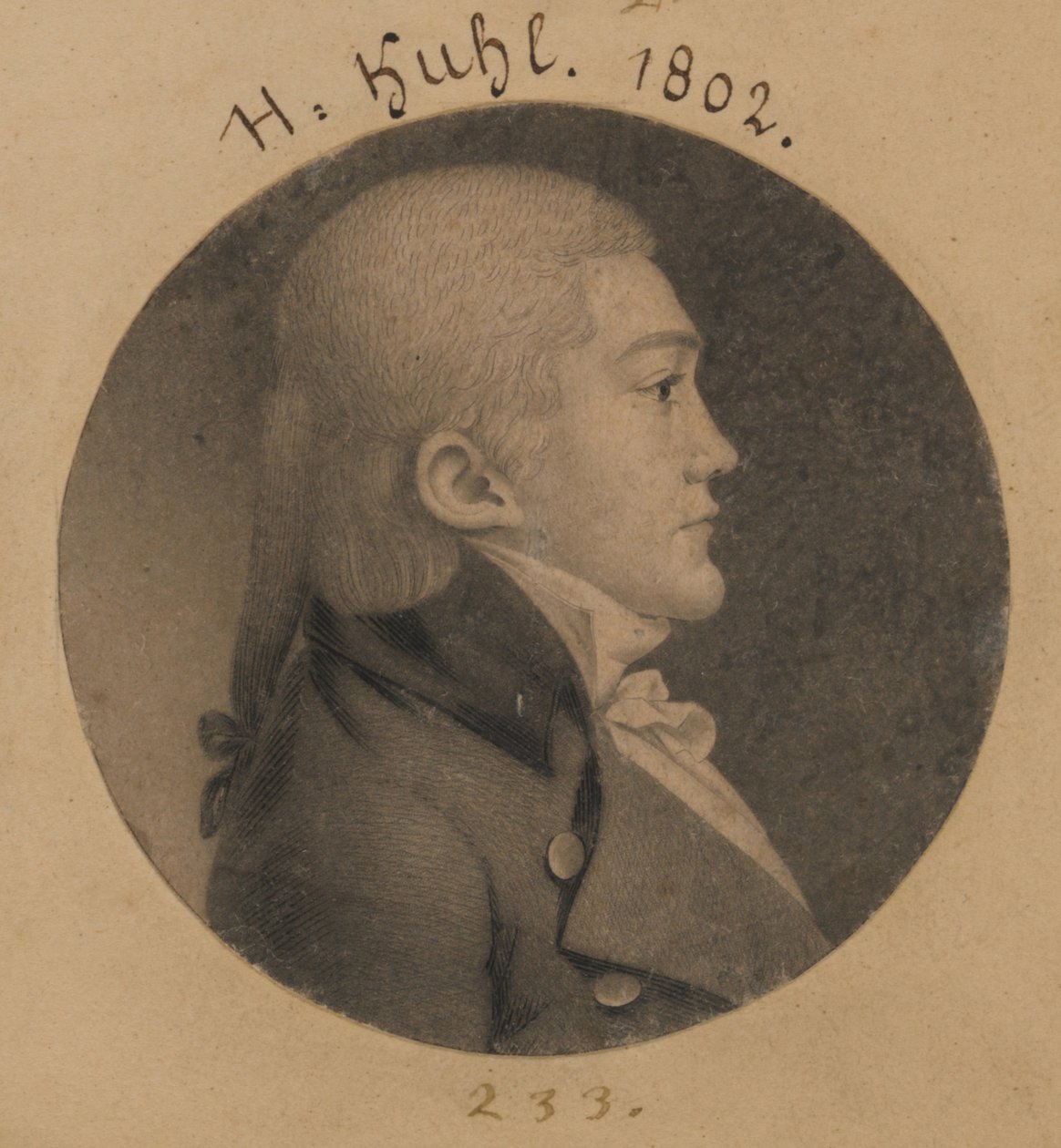 Henry Kuhl av Charles Balthazar Julien Févret de Saint-Mémin