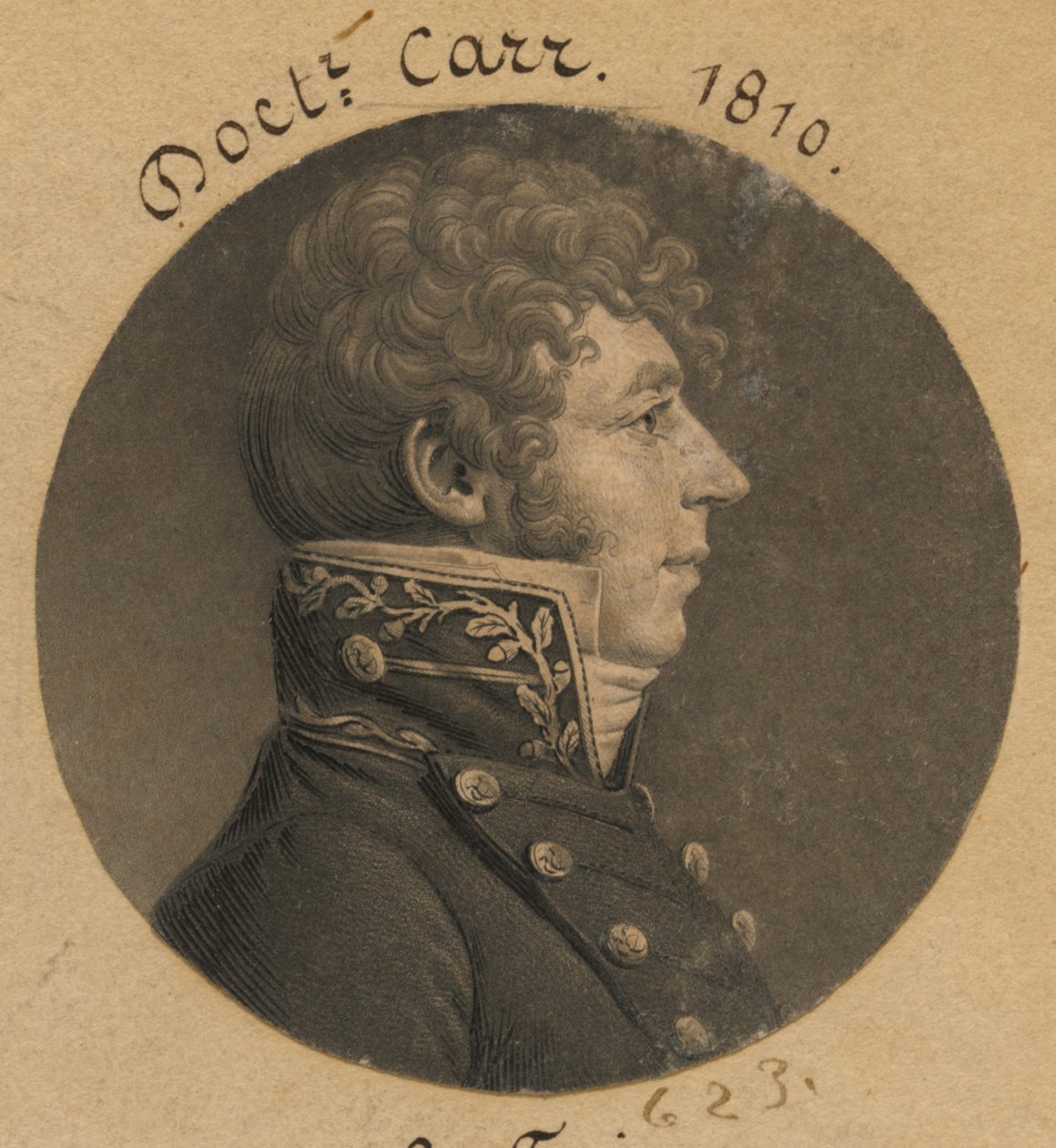 John H. Carr av Charles Balthazar Julien Févret de Saint-Mémin