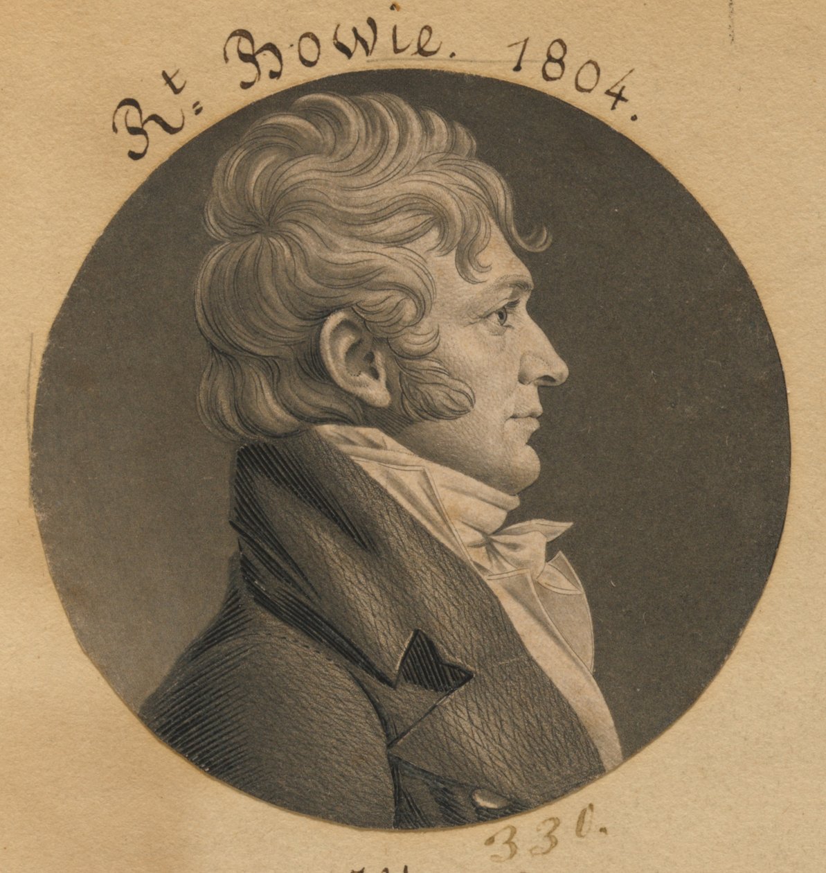 Robert Bowie av Charles Balthazar Julien Févret de Saint-Mémin