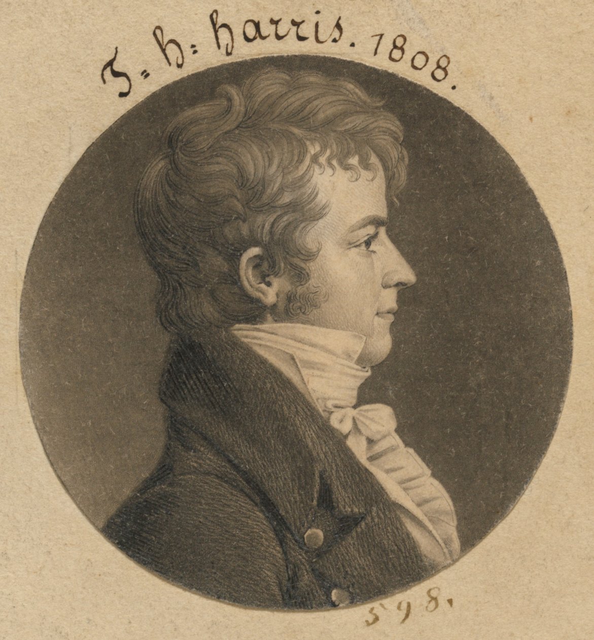 Robert Gamble, Jr. av Charles Balthazar Julien Févret de Saint-Mémin