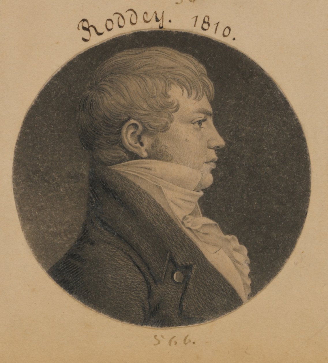 Roddey av Charles Balthazar Julien Févret de Saint-Mémin