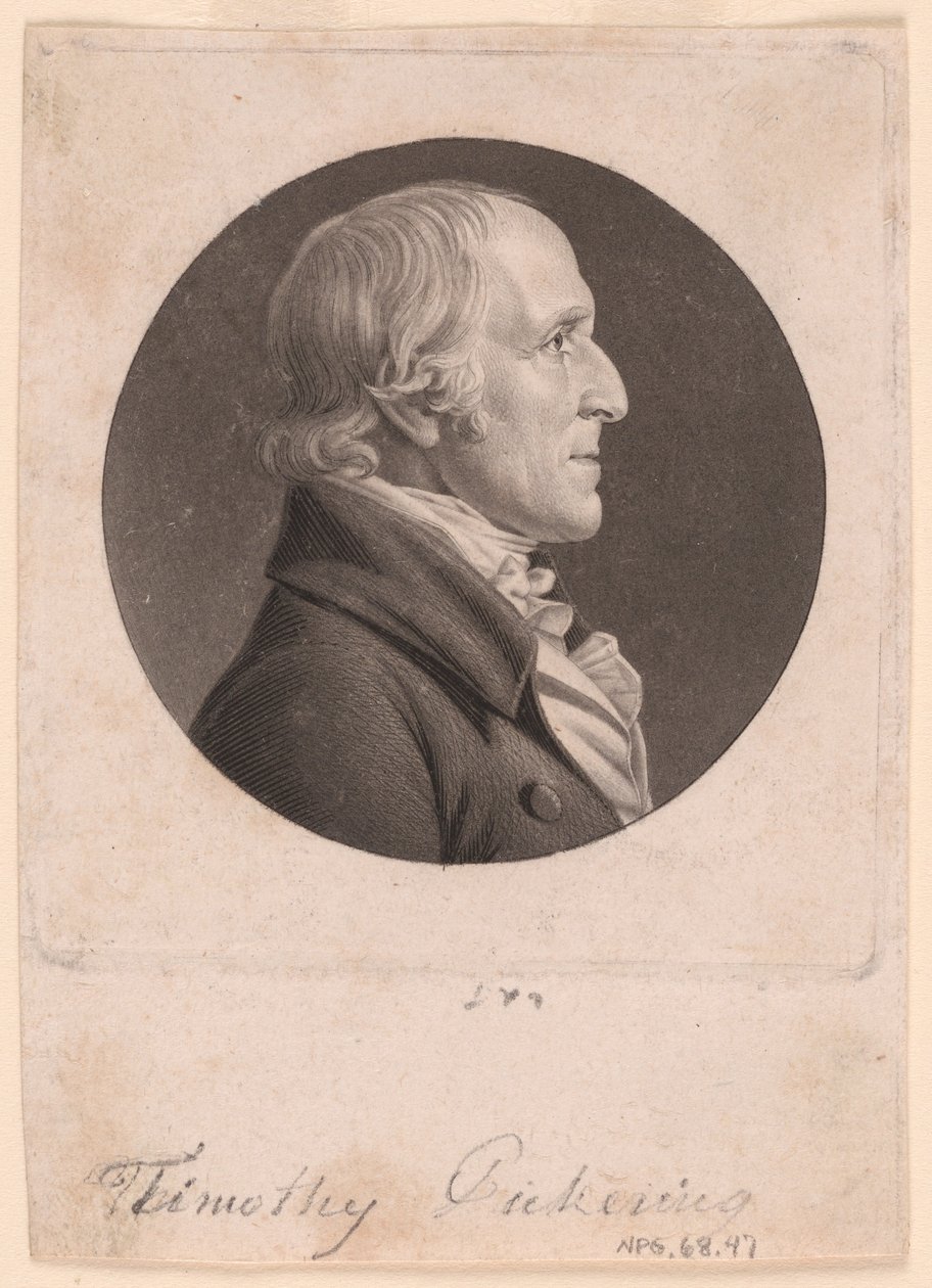 Timothy Pickering av Charles Balthazar Julien Févret de Saint-Mémin