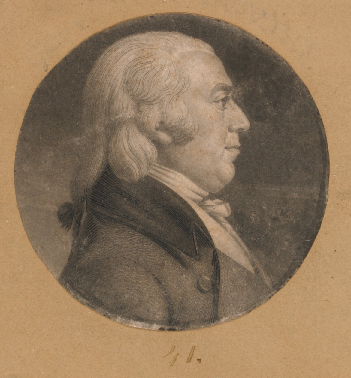 Unbekannter Mann av Charles Balthazar Julien Févret de Saint-Mémin