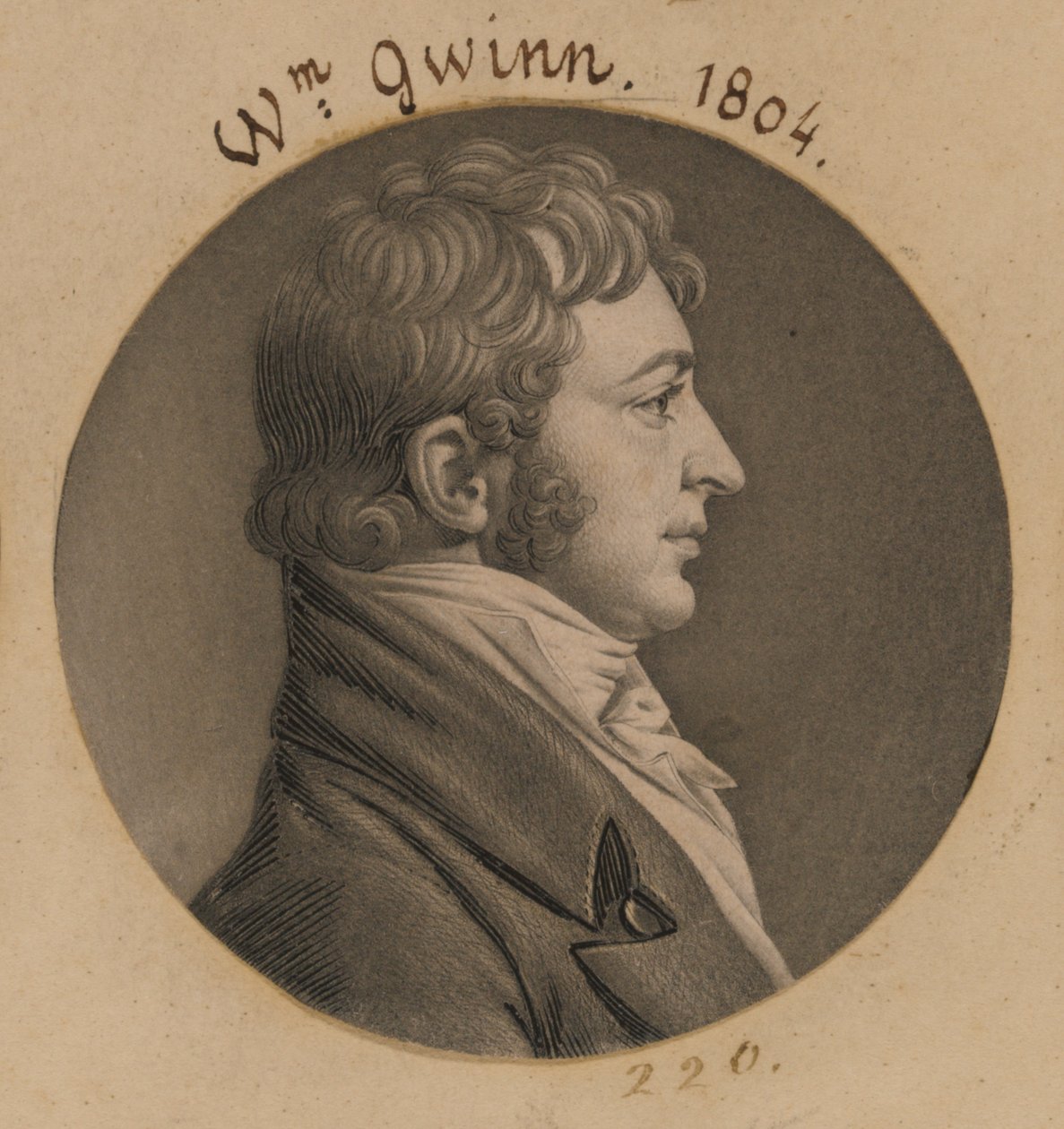 William Gwynn av Charles Balthazar Julien Févret de Saint-Mémin