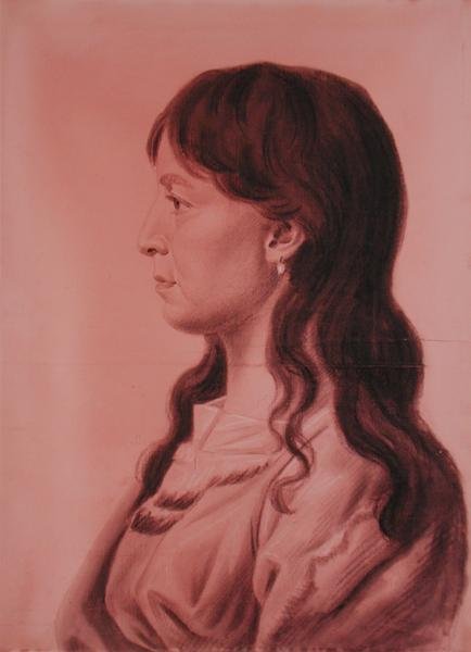 Yellow Corn, Indian Girl of the Iowas of the Missouri