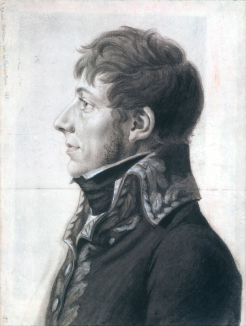 Jean-Victor Moreau, ca. 1806 eller 1811. av Charles Balthazar Julien Févret de Saint Mémin