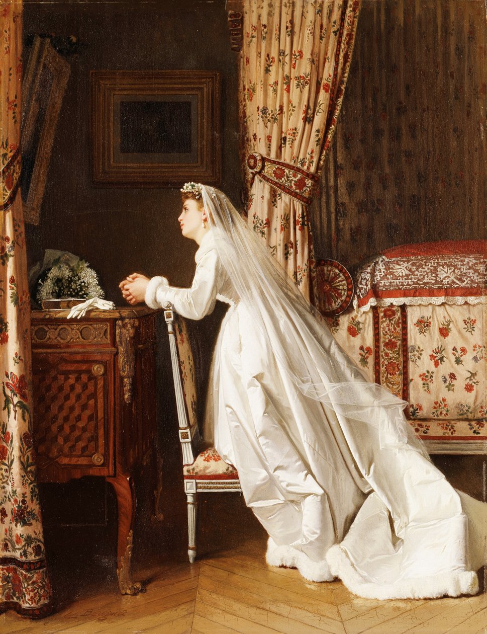 Bruden, av Charles Baugniet