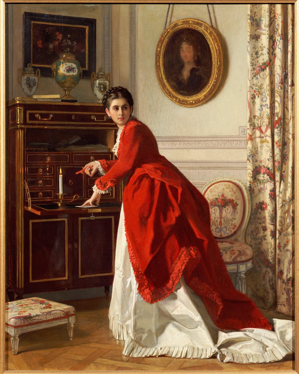 Brevet av Charles Baugniet
