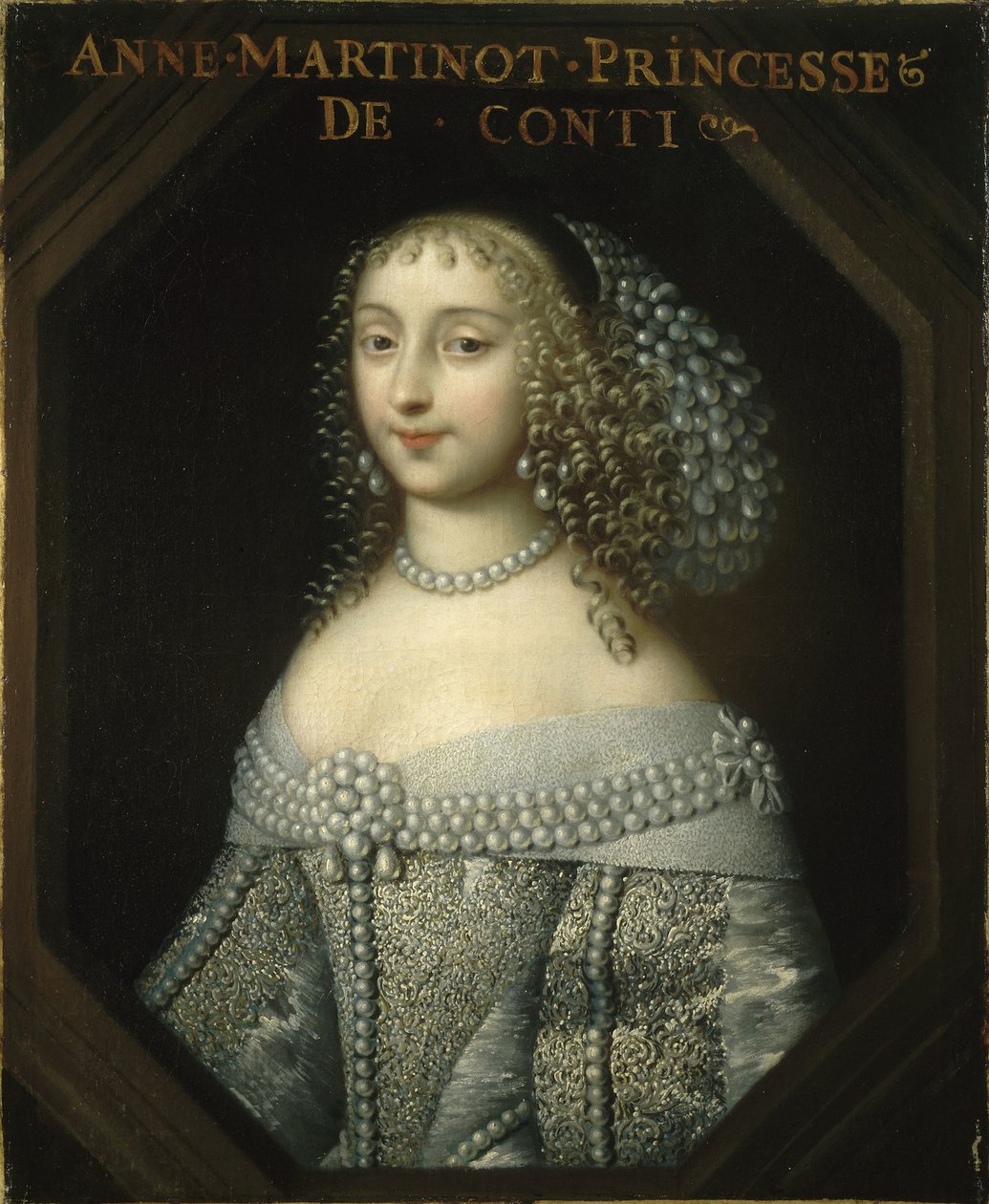Anne Marie Martinozzi 1637-1672, prinsesse av Conti, ca 1665. av Charles Beaubrun