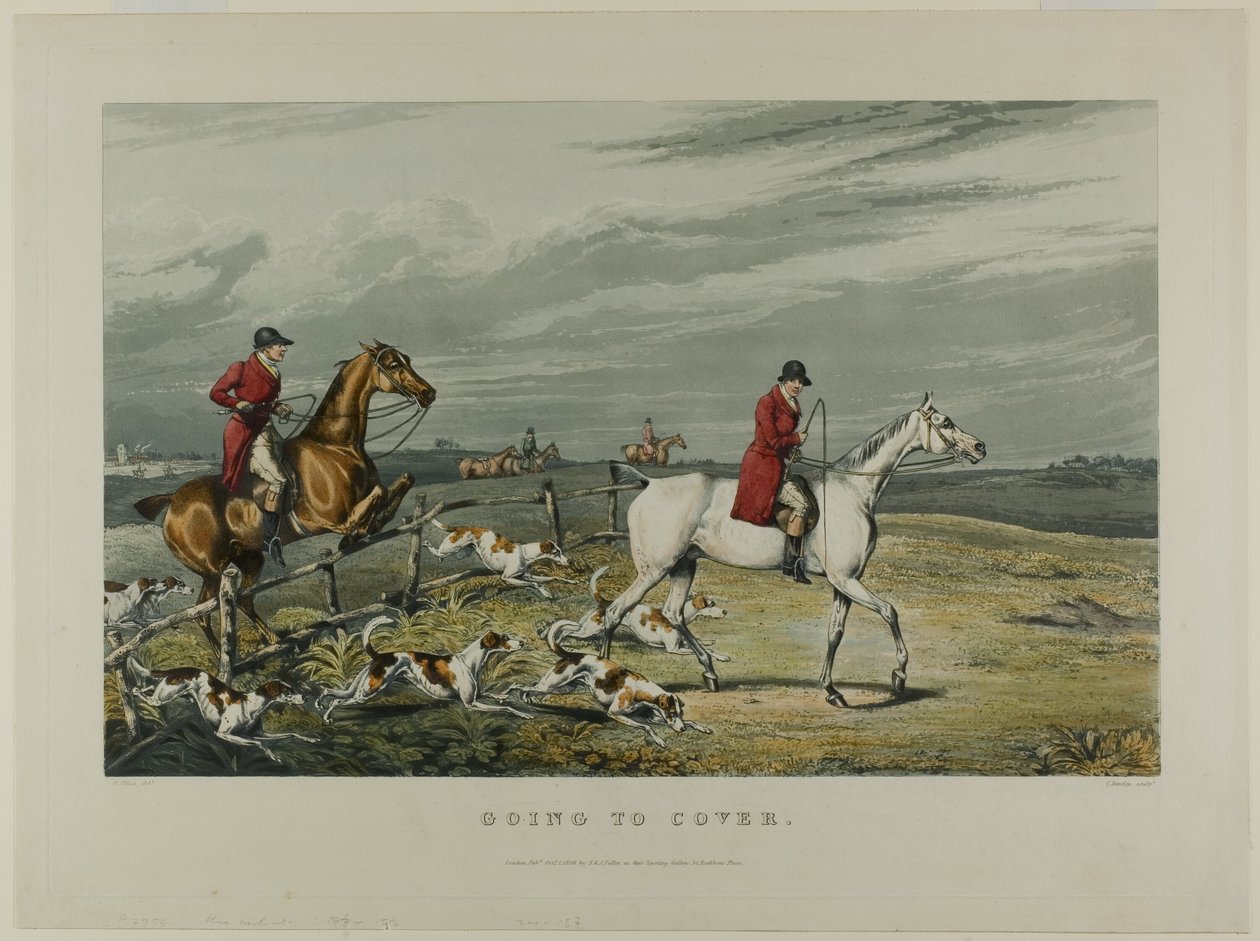 Going to Cover, fra Fox Hunting av Charles Bentley