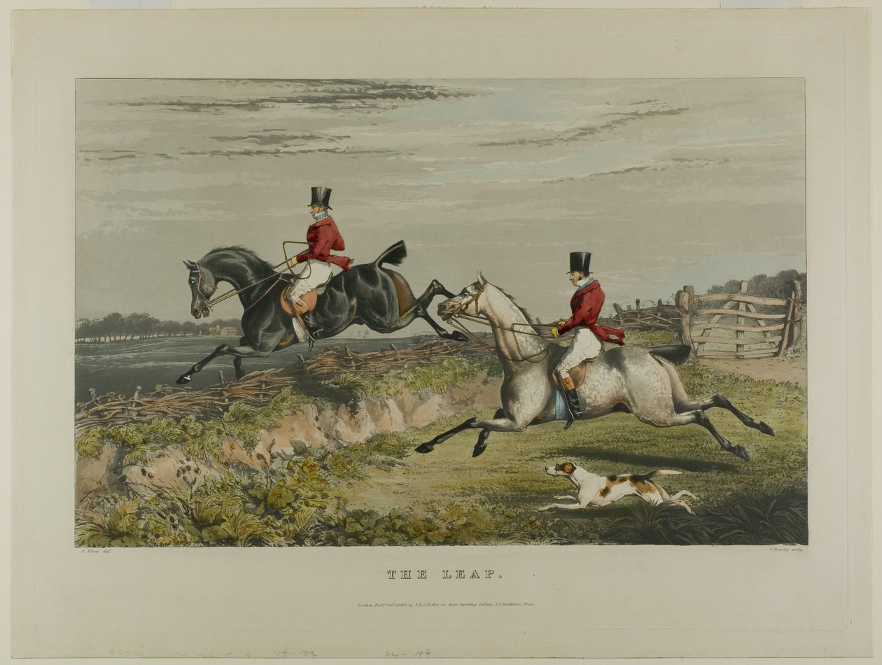 The Leap, fra Fox Hunting av Charles Bentley