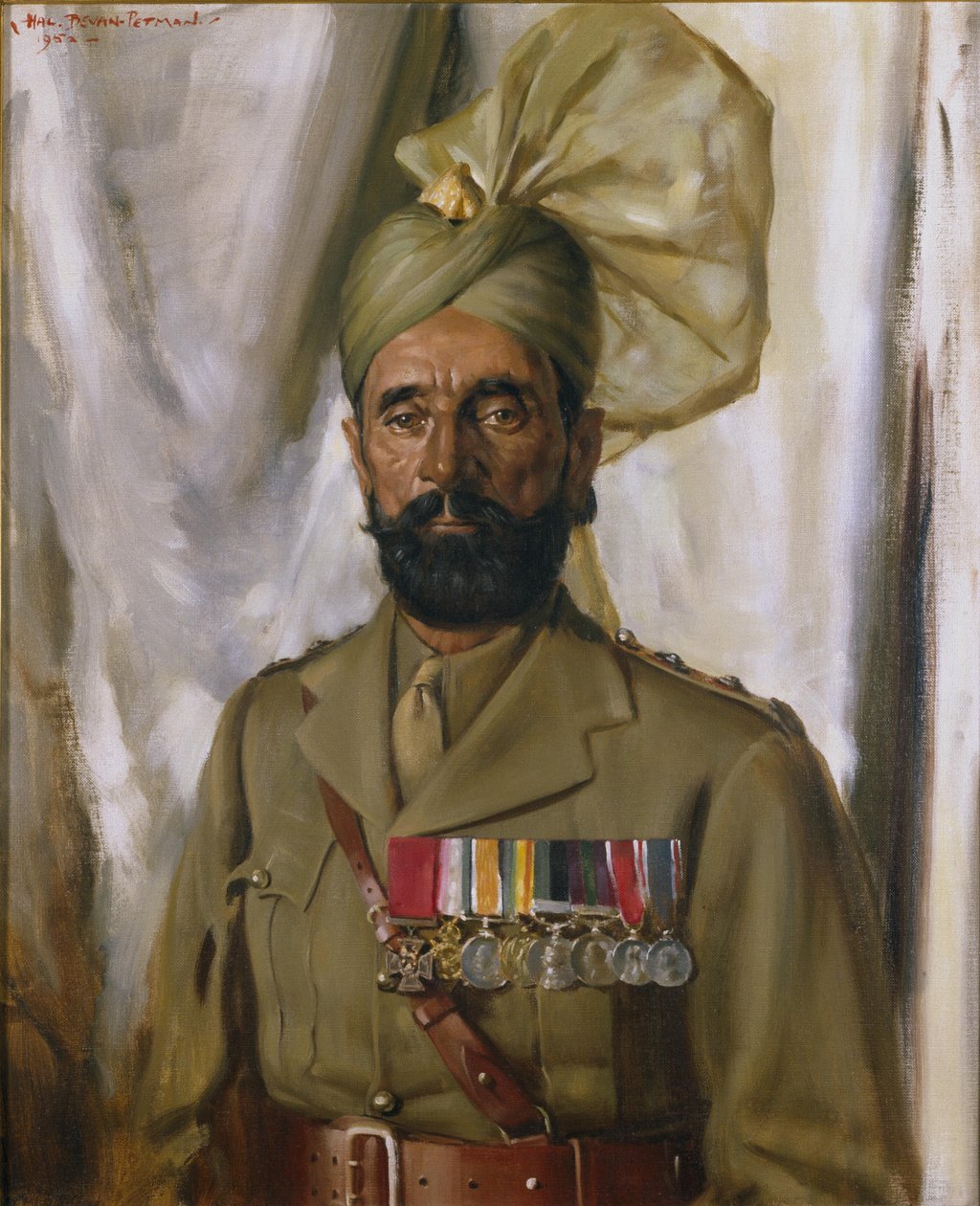 Subaddar Khudadad Khan VC, 10. Baloch-regiment, 1914-35 av Charles Bevan