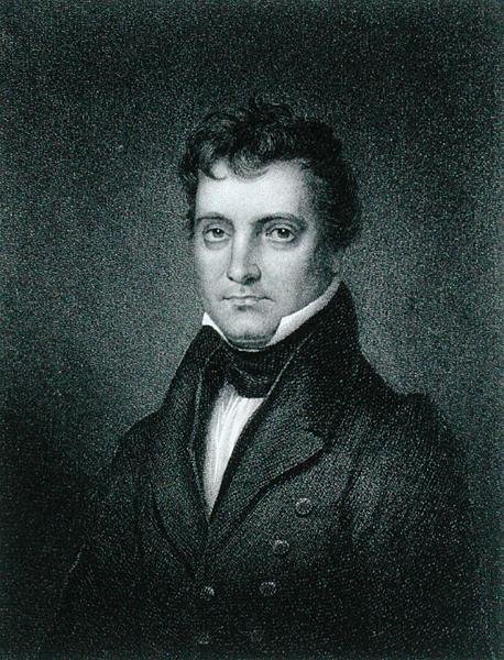 Josiah Stoddard Johnson (1784-1833) gravert av James Barton Longacre (1794-1869) (gravering) av Charles Bird (after) King