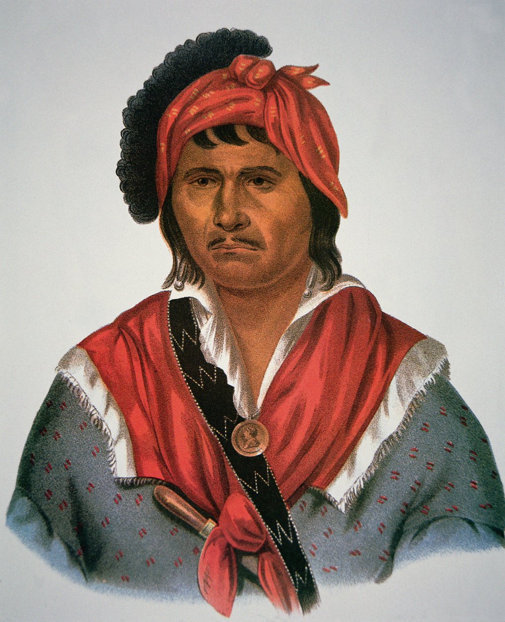 Neamathla-sjef av Charles Bird King