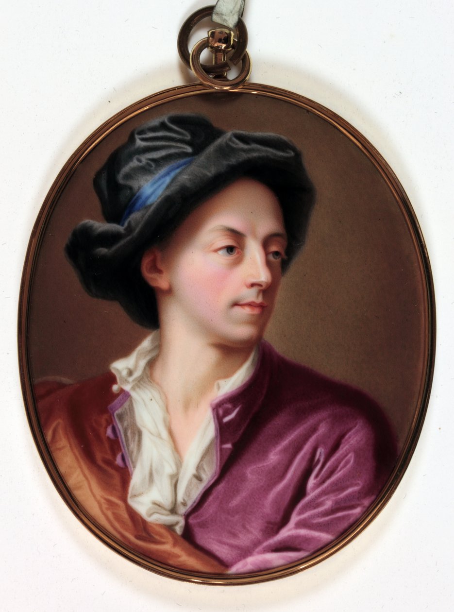 Matthew Prior (emalje) av Charles Boit