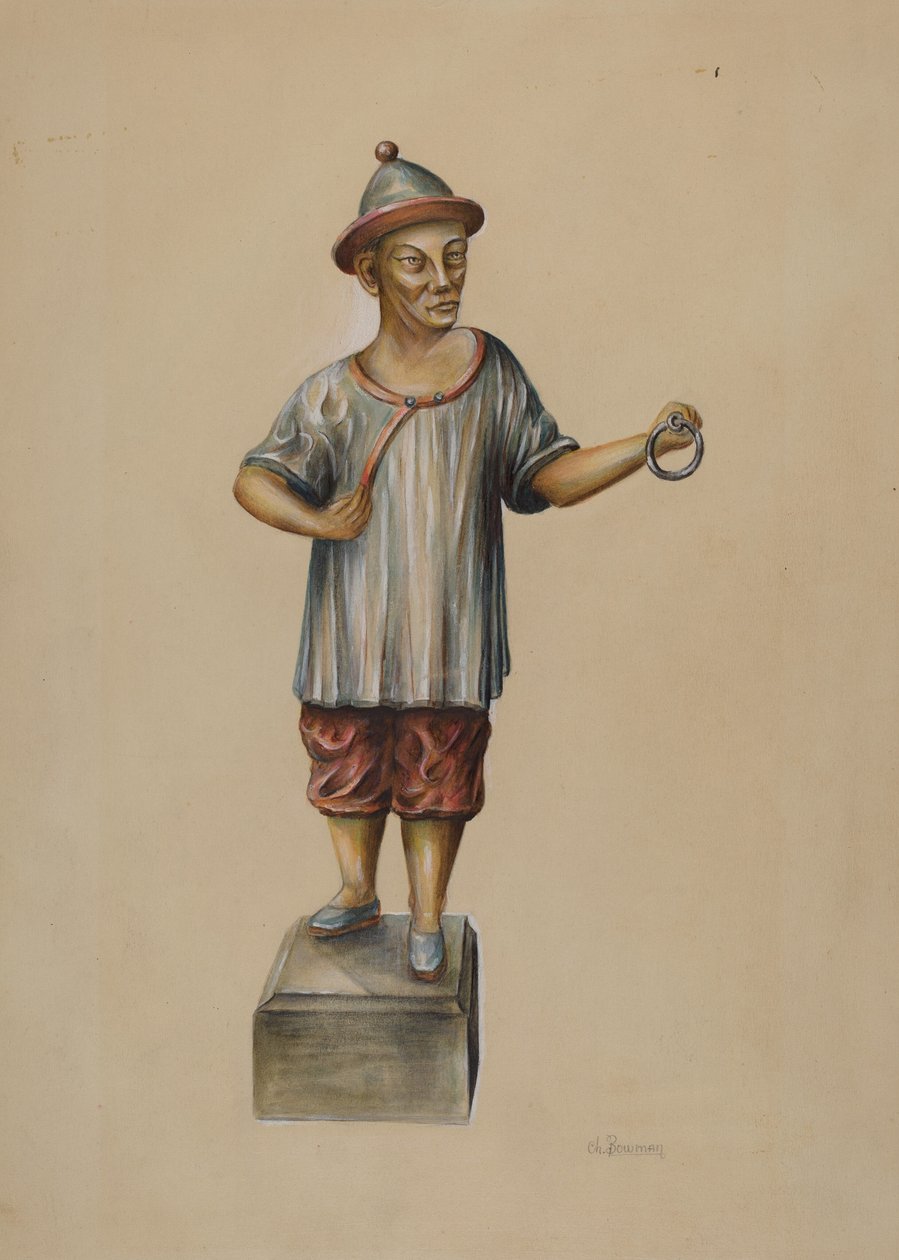 Hitching Post av Charles Bowman