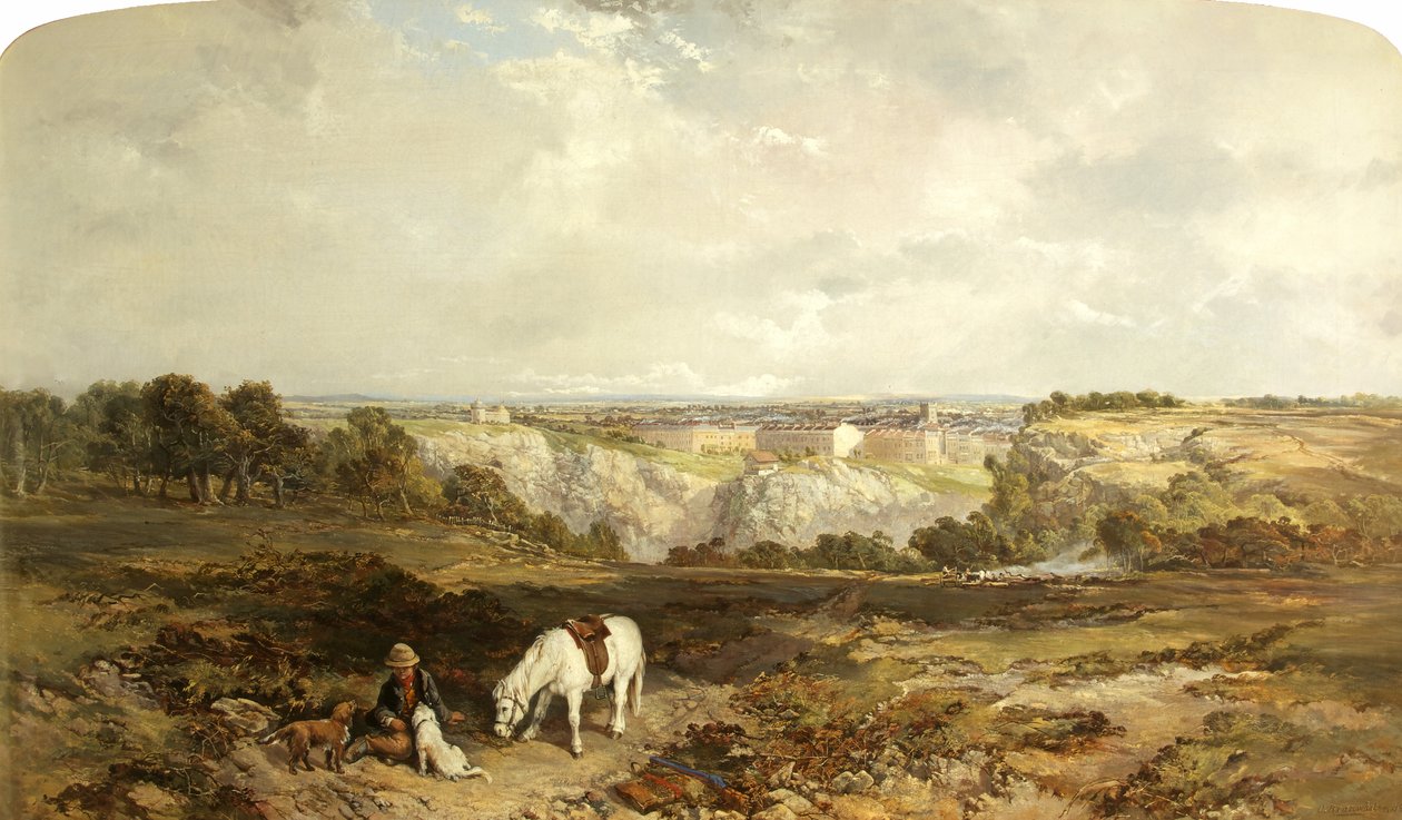 Clifton i 1848 av Charles Branwhite
