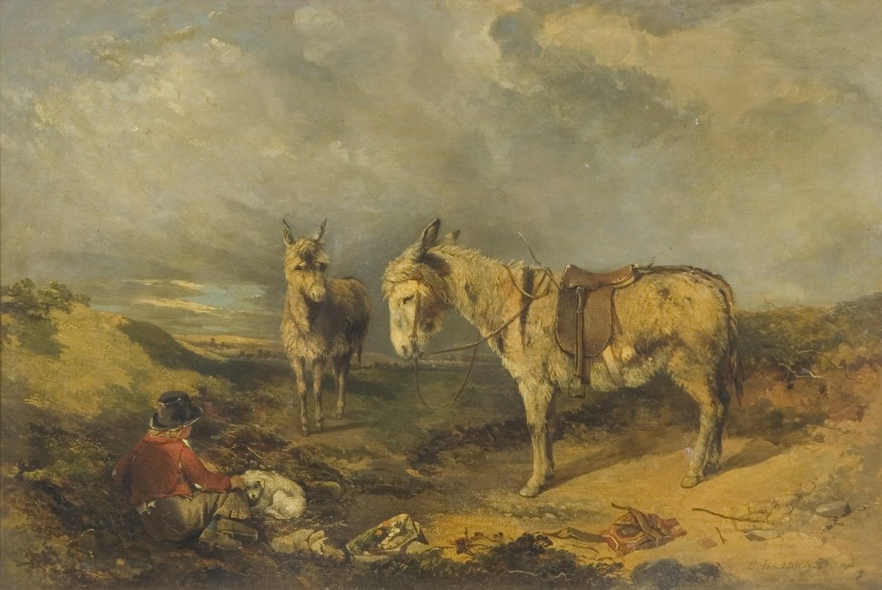 To esler av Charles Branwhite