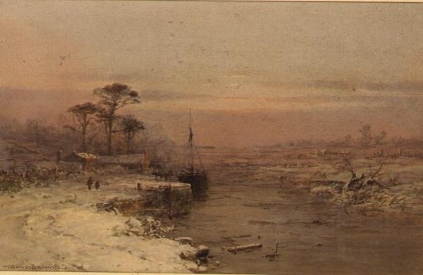Vintermiddag, Warwick av Charles Branwhite