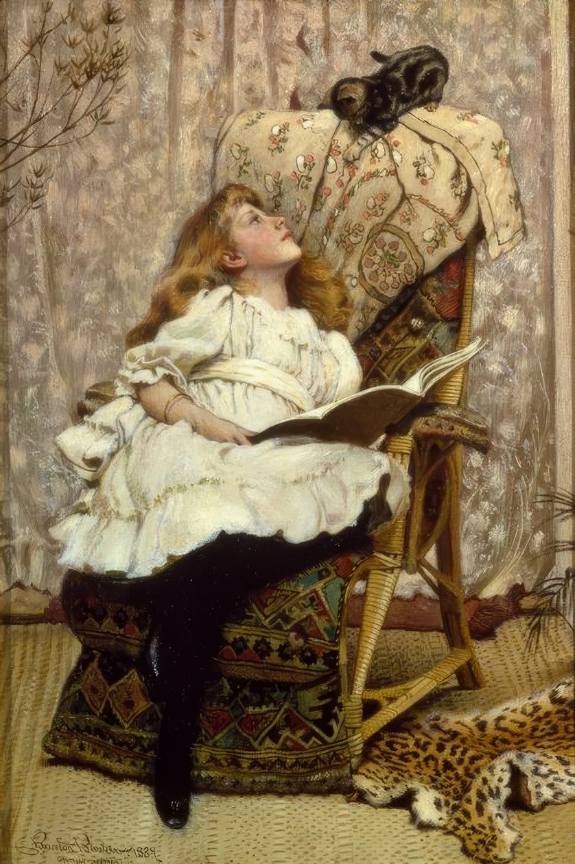 En rivaliserende attraksjon av Charles Burton Barber