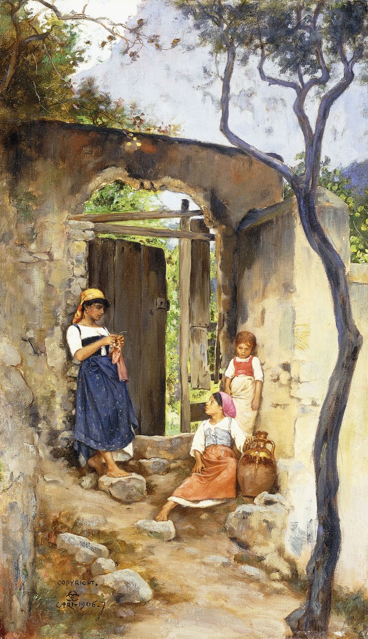 Hagedøren, 1906-1907 av Charles Caryl Coleman