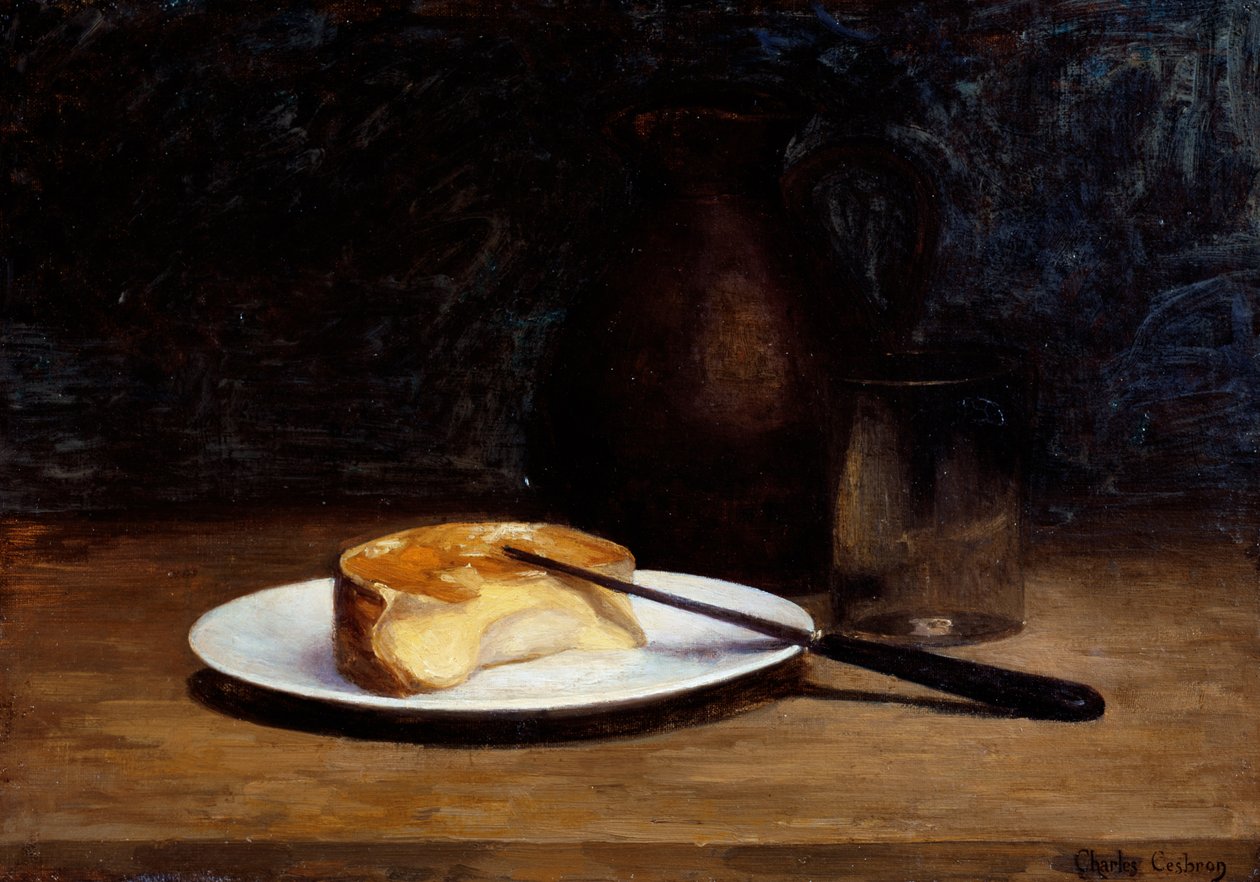 Stilleben med obersten, 1900 av Charles Cesbron