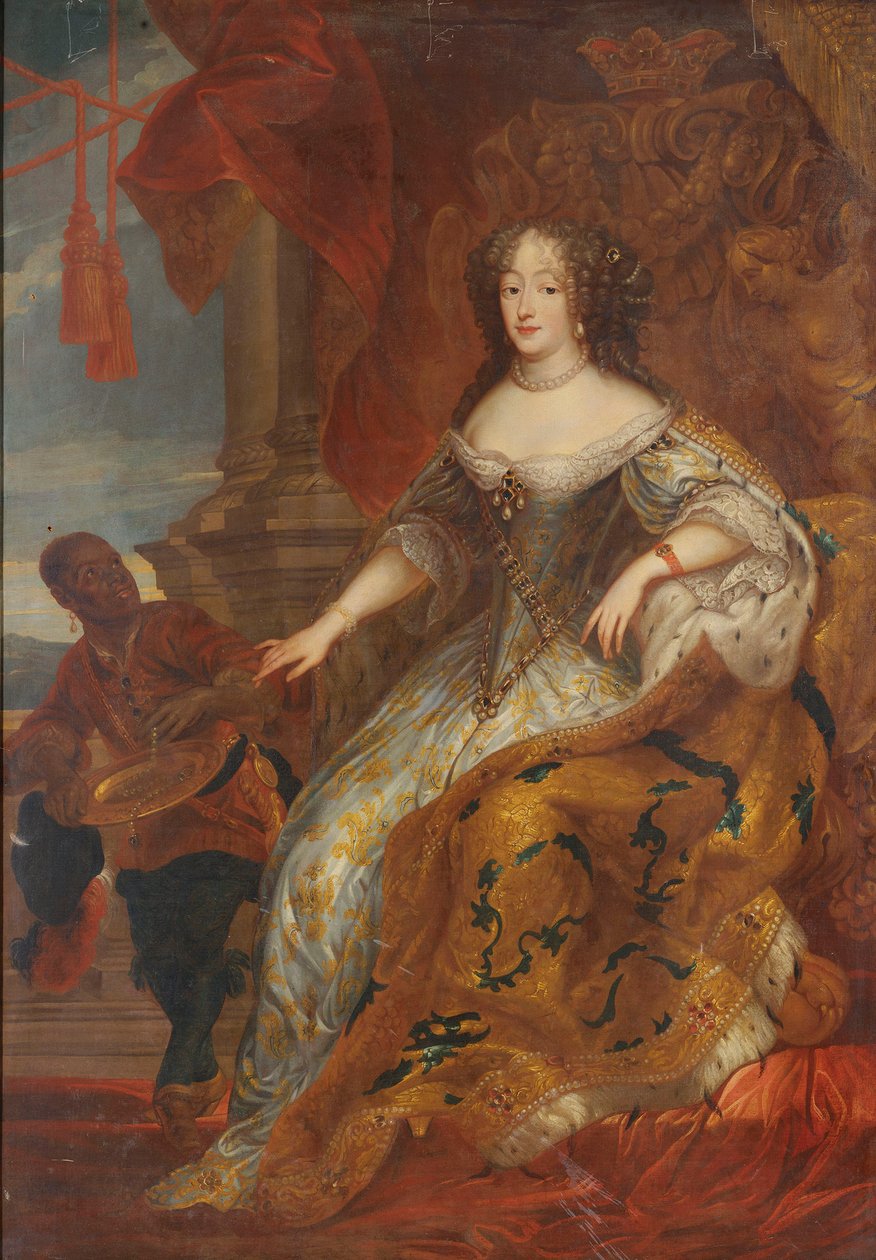 Marie Jeanne Baptiste 1644-1724, hertuginne av Savoy, 1600-tallet. av Charles Claude Dauphin