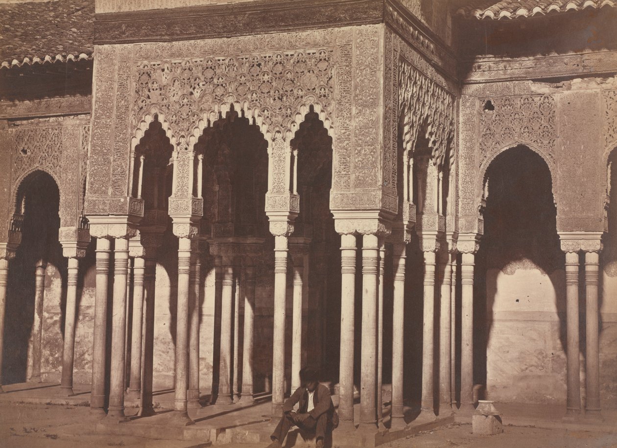 Gårdsplass, Alhambra av Charles Clifford