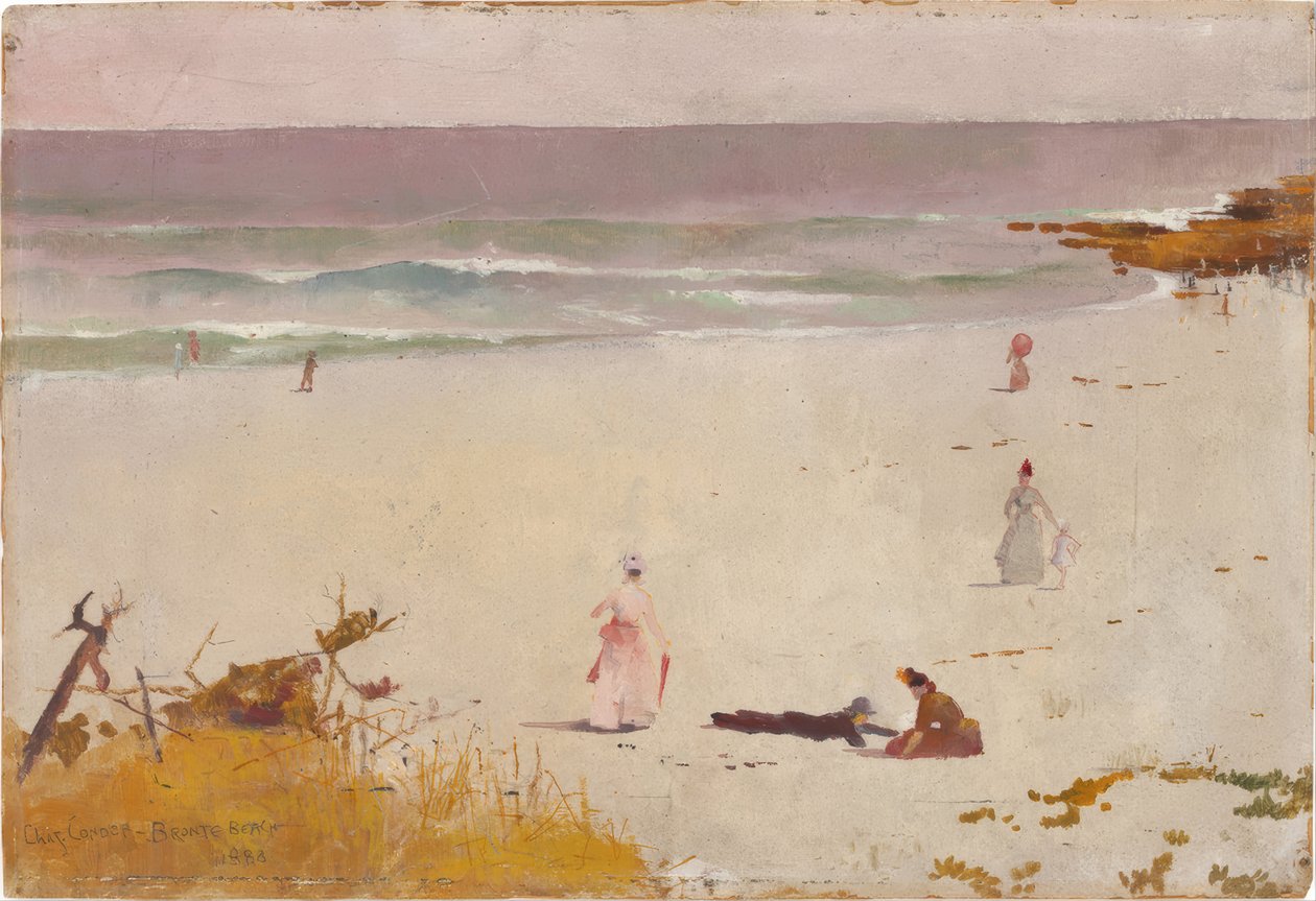 Bronte strand av Charles Edward Conder