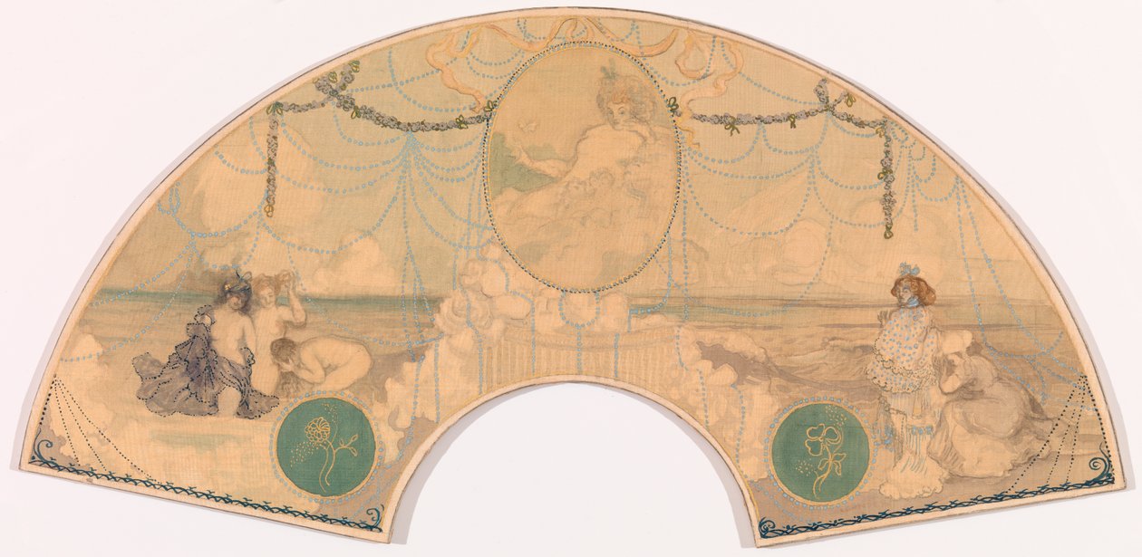 Fantasy - Hav og figurer av Charles Edward Conder