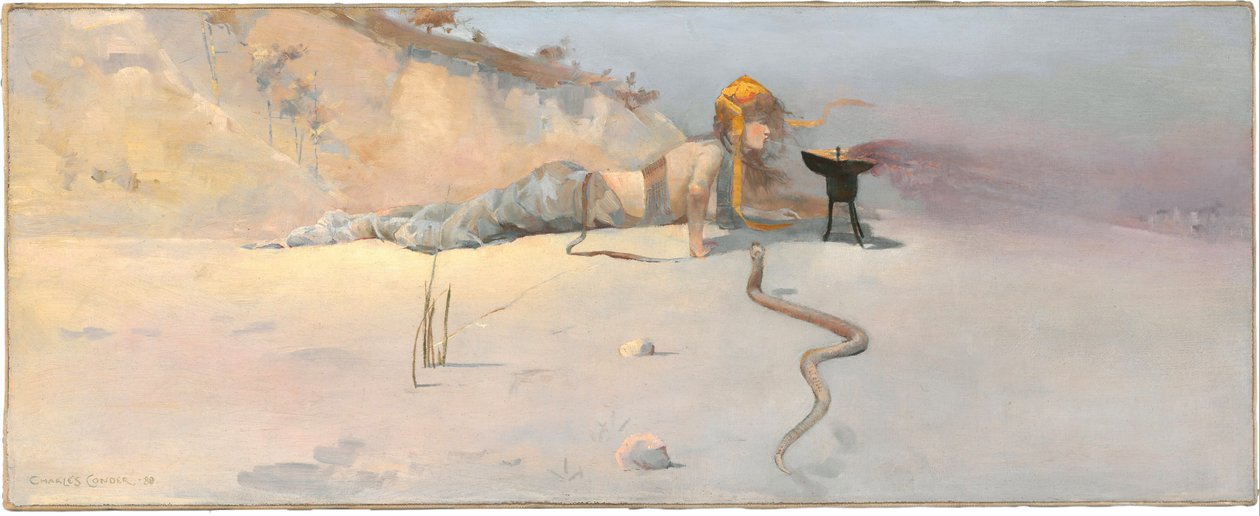Varm vind, 1889 av Charles Edward Conder