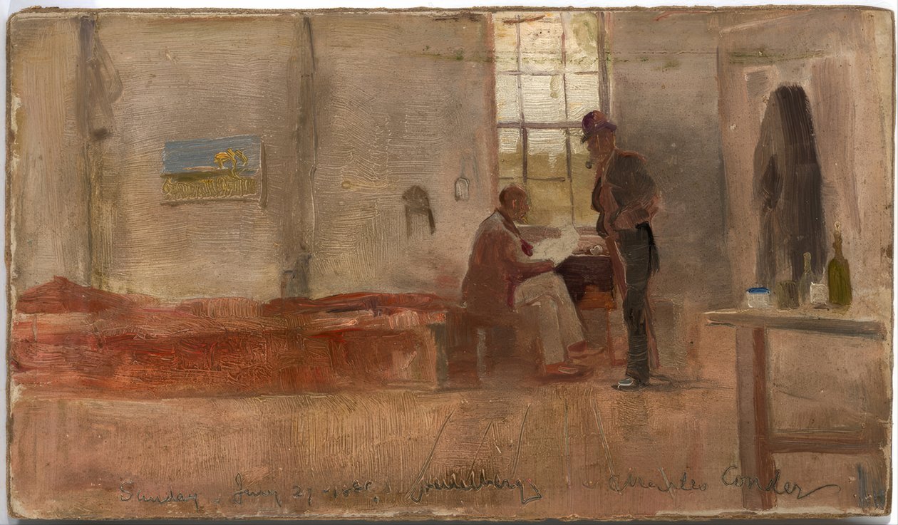 Impresjonistenes leir av Charles Edward Conder