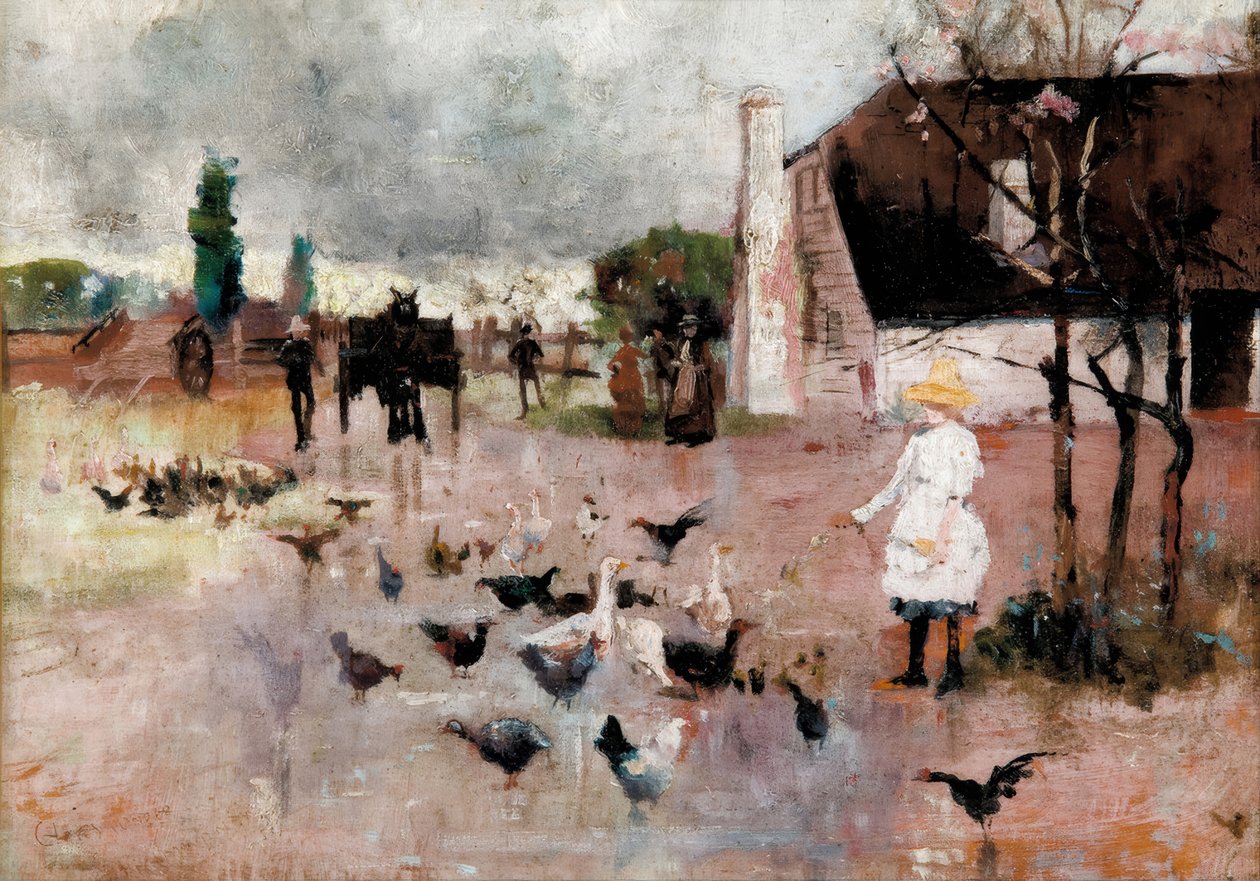 Te-tid av Charles Edward Conder