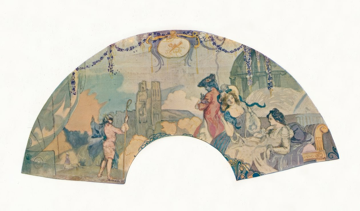 Den romantiske ekskursjonen av Charles Edward Conder