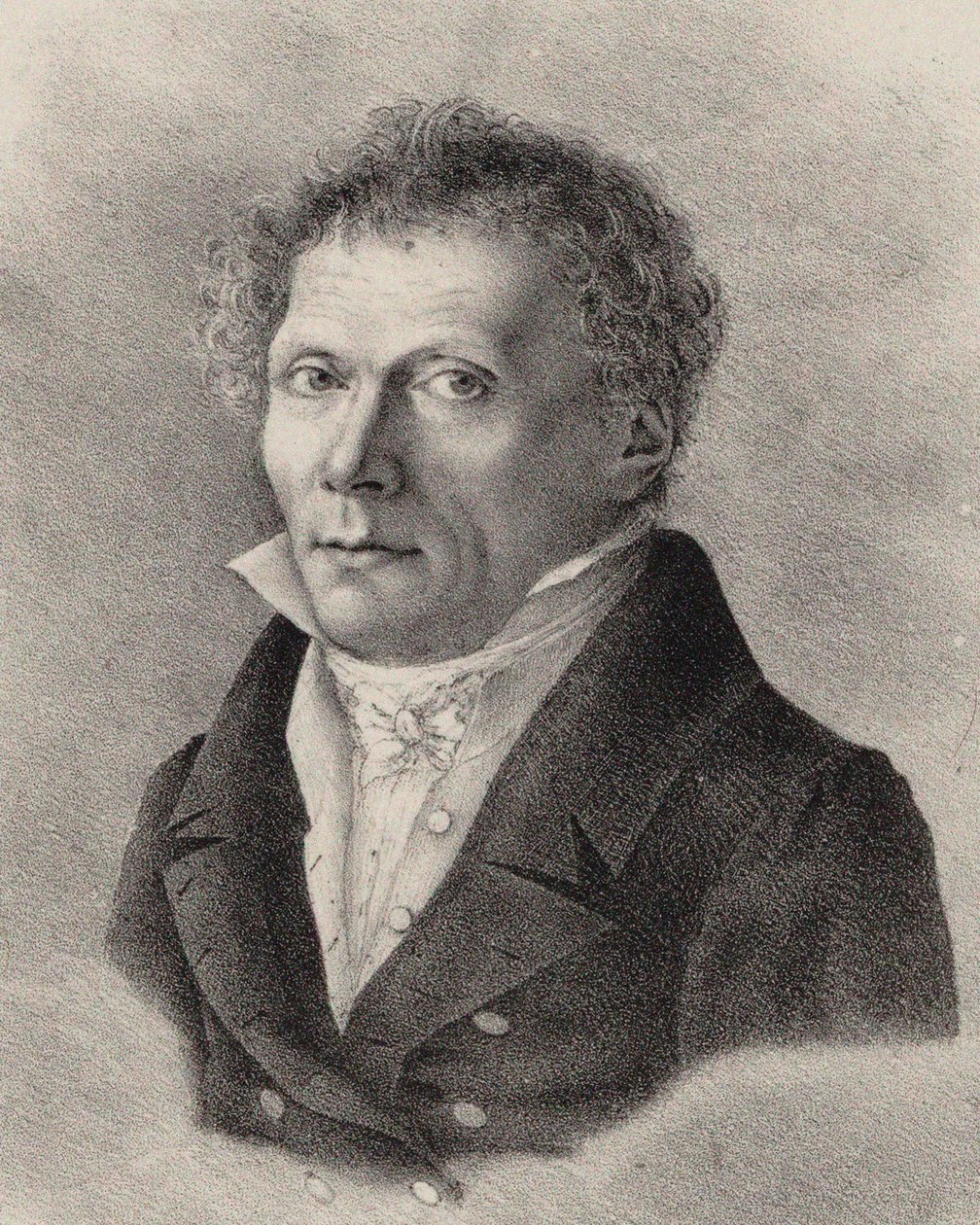 Portrett av komponisten Anton Reicha 1770-1836, 1830. av Charles Constans