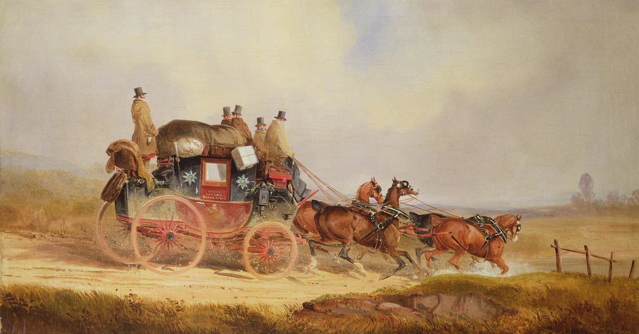 The London to Louth Royal Mail (par til 378792) av Charles Cooper Henderson