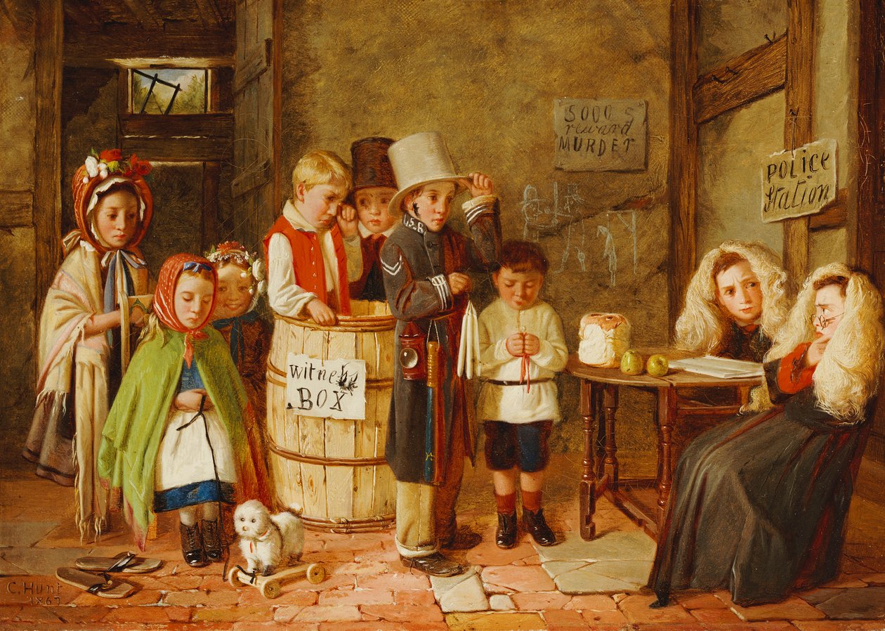 Politiretten, 1867 av Charles Cooper Henderson