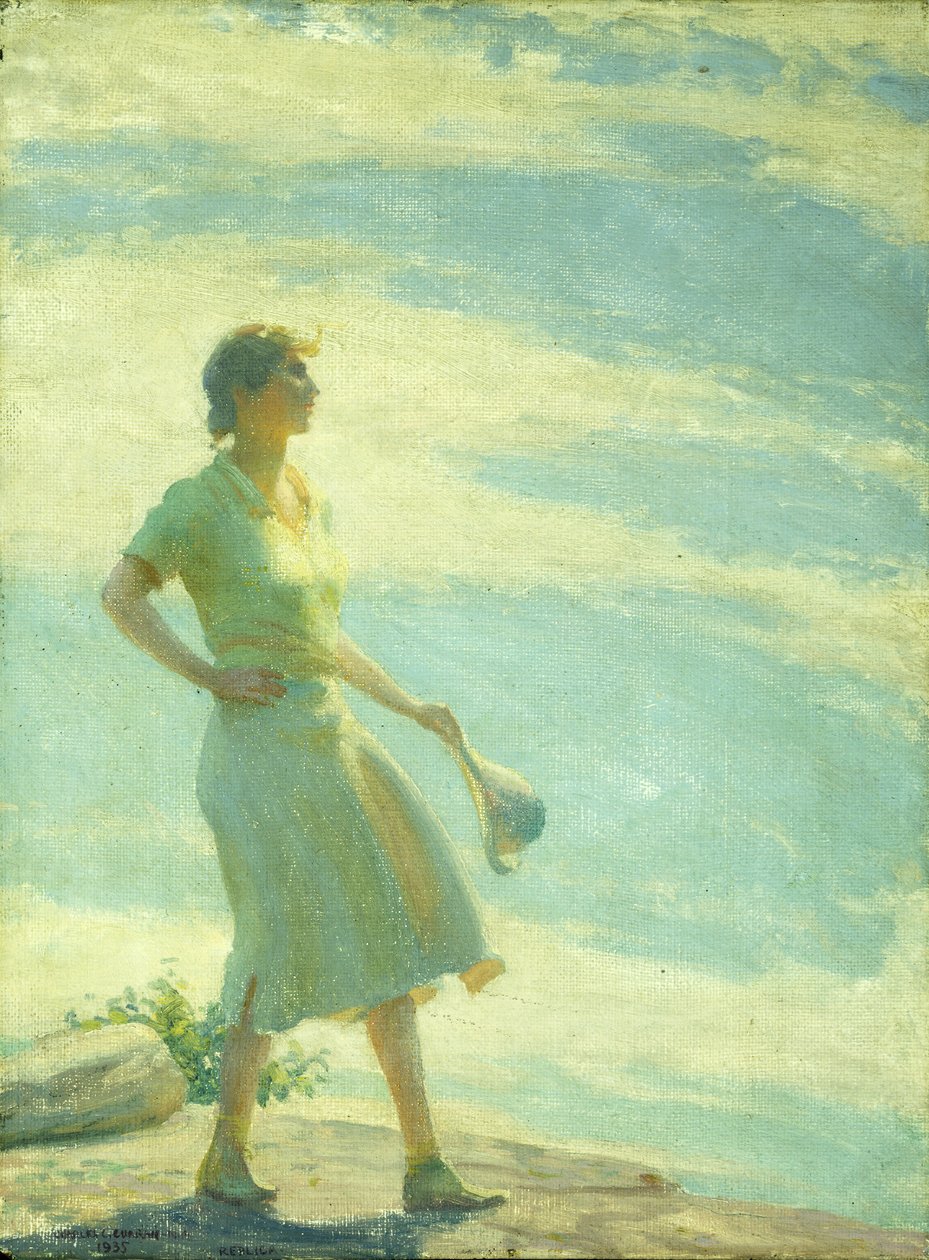 Går på klippen av Charles Courtney Curran