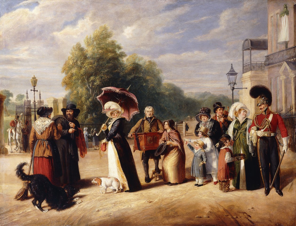 Hyde Park Corner med Duke of Wellington