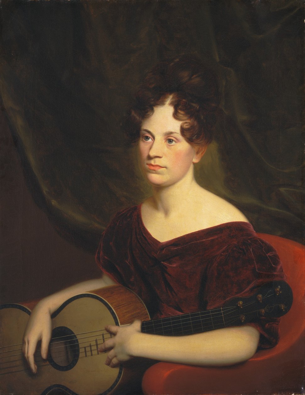 Cora Livingston, ca. 1833. av Charles Cromwell Ingham
