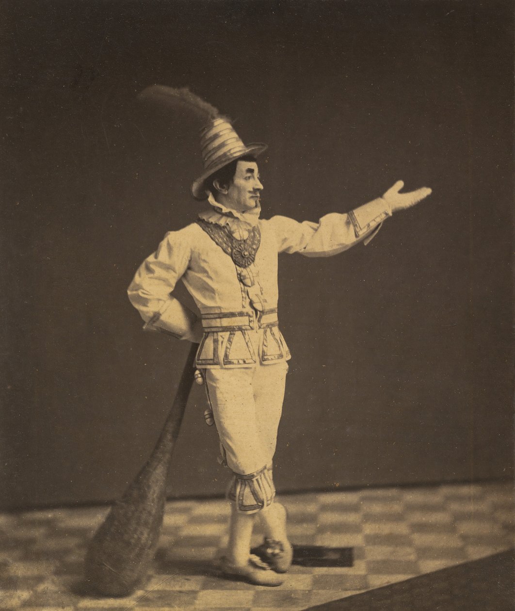 Klovn, ca. 1860. av Charles De Forest Fredricks