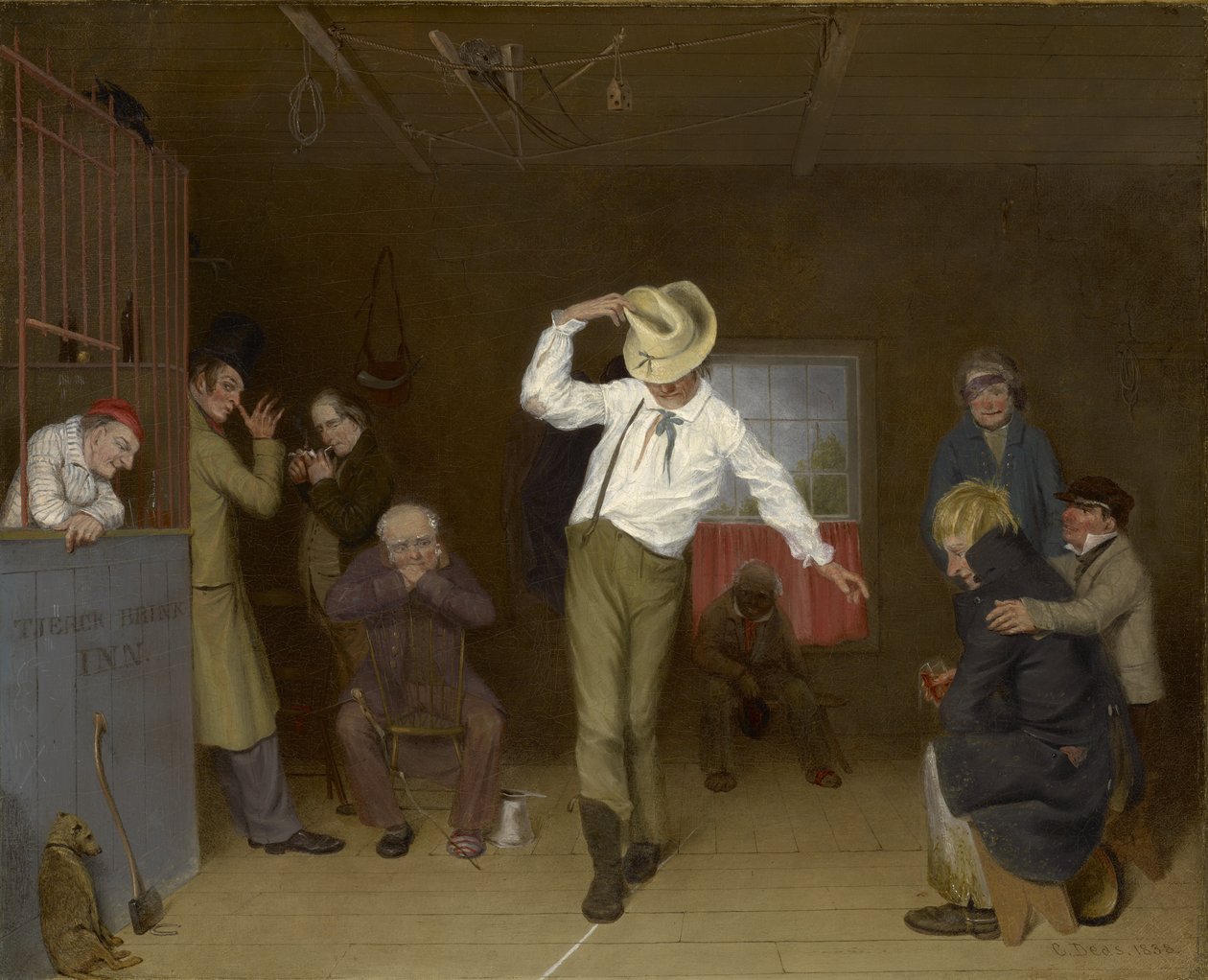 Walking the Chalk av Charles Deas