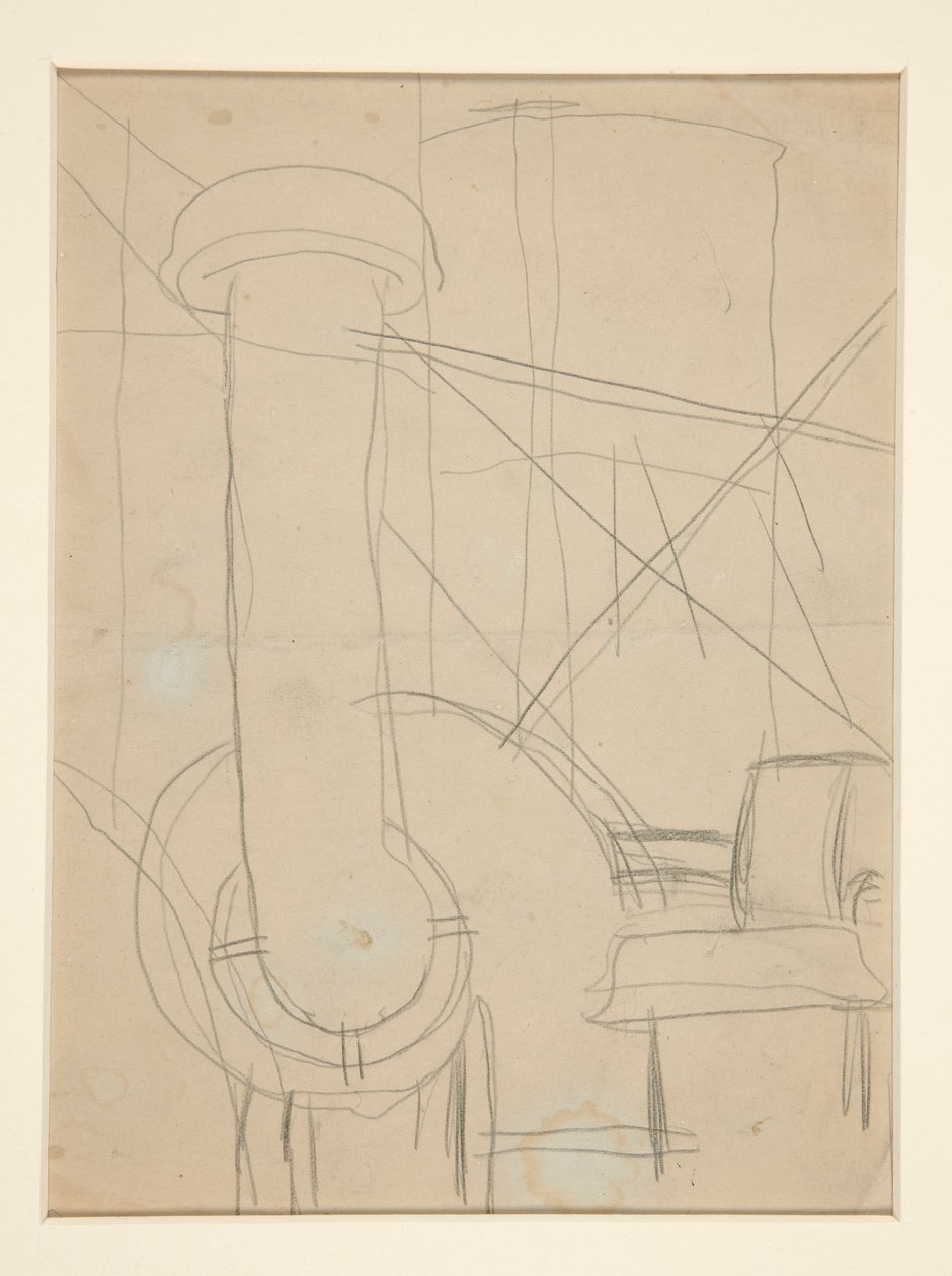 Studie for Pacquebot av Charles Demuth