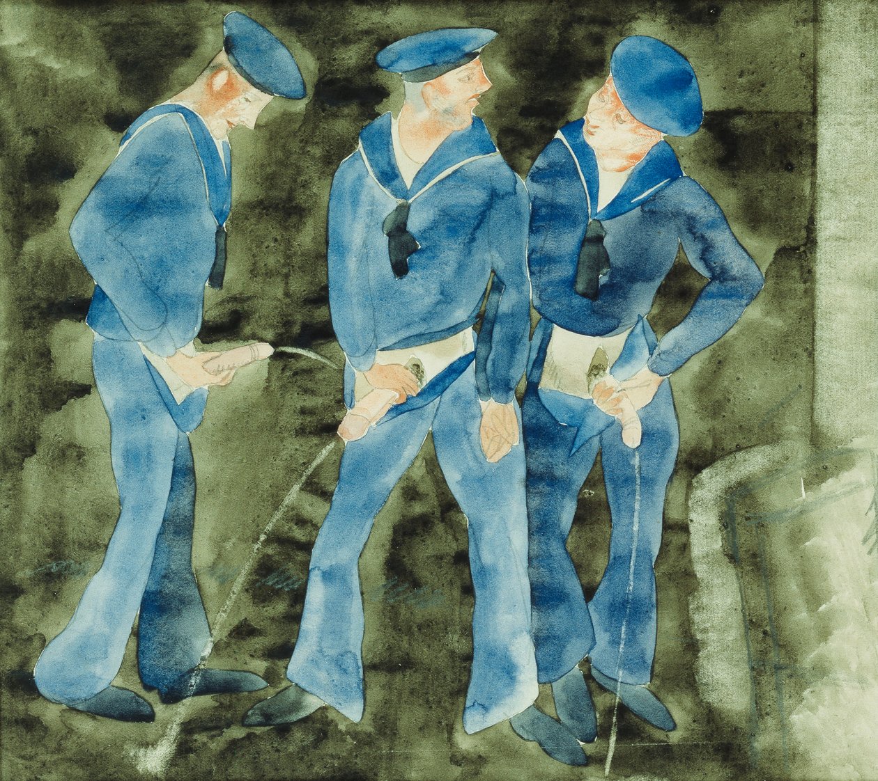 Tre sjømenn av Charles Demuth