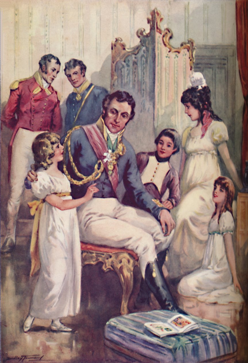 Wellington on the Eve of Waterloo, c1925 av Charles Dudley Tennant