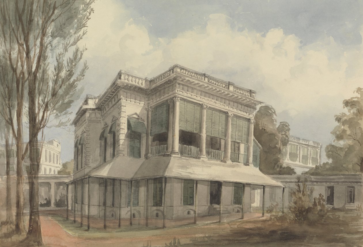 Elysium Row, Calcutta av Charles Dyce