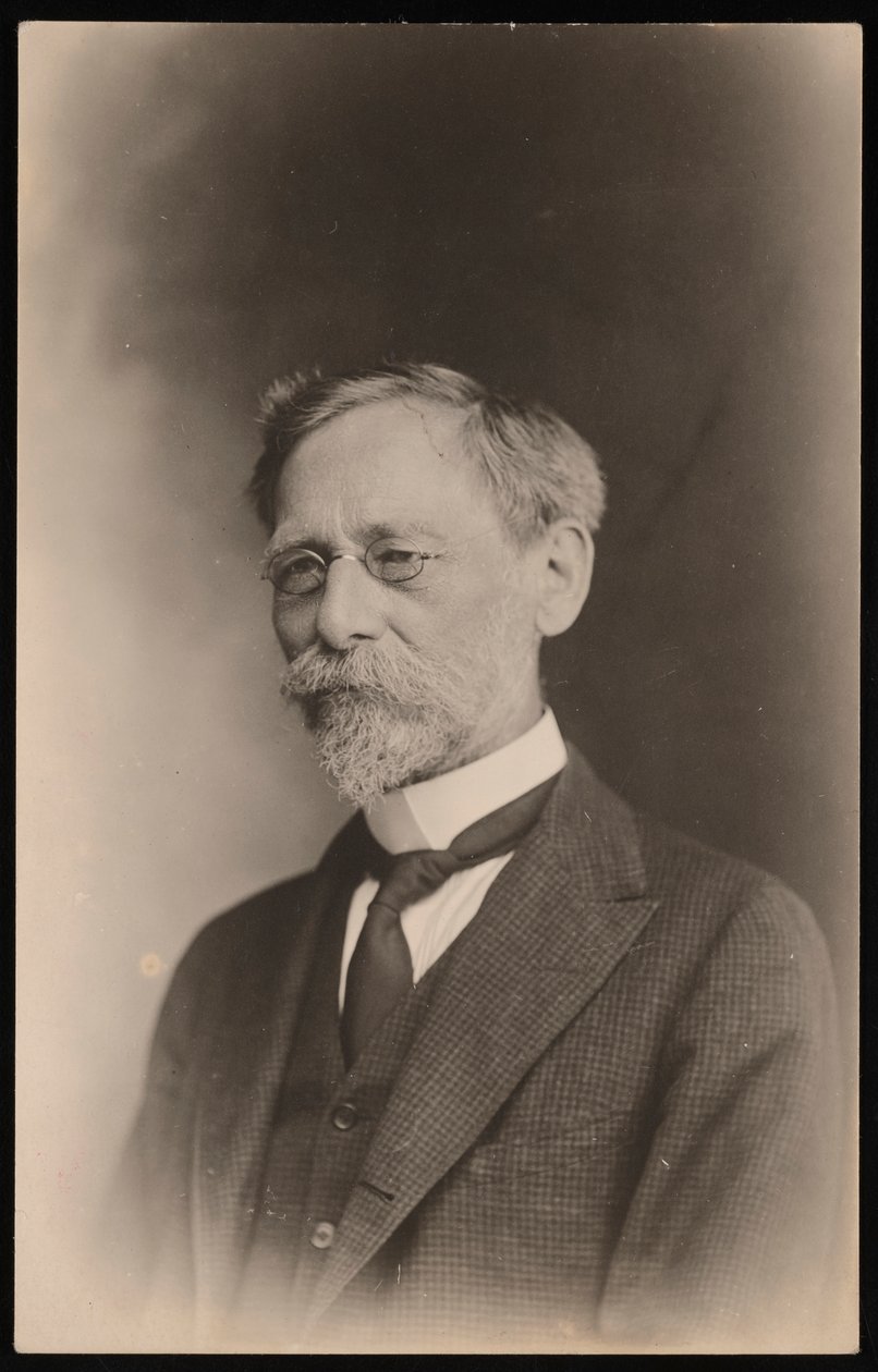Portrett av Leonhard Stejneger 1851-1943, ca 1910-tallet. av Charles E Kerfoot