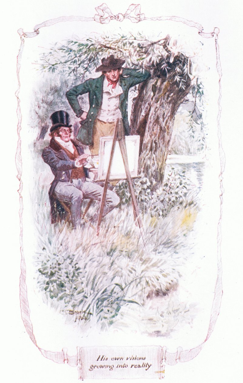 Hans egne visjoner vokser til virkelighet av Charles Edmund Brock