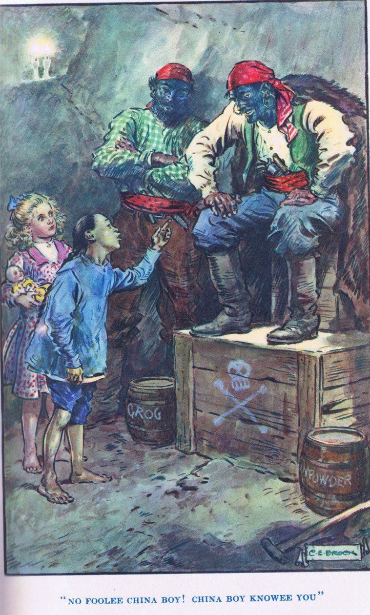 Queen of the Pirate Isle, illustrasjon fra 