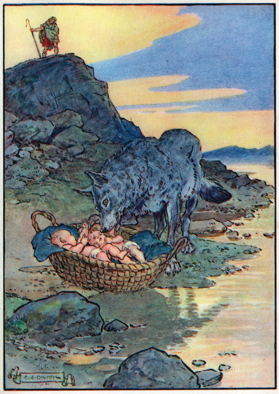 Romulus og Remus, fra 